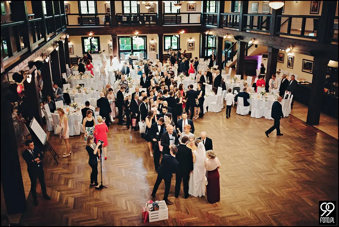 Sala weselna Folwark Zalesie, Reportaż ślubny Wieliczka