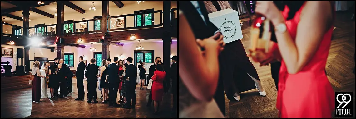 Sala weselna Folwark Zalesie, Reportaż ślubny Wieliczka