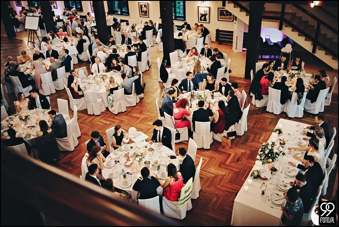 Sala weselna Folwark Zalesie, Reportaż ślubny Wieliczka