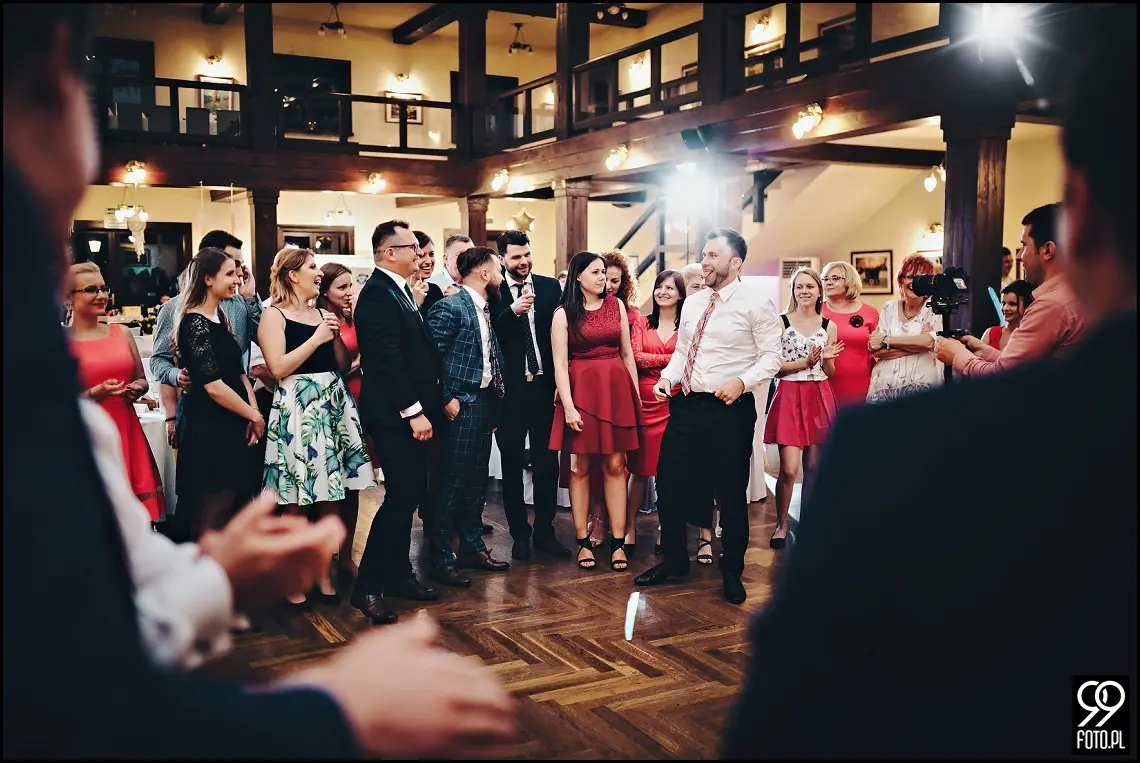 Sala weselna Folwark Zalesie, Reportaż ślubny Wieliczka