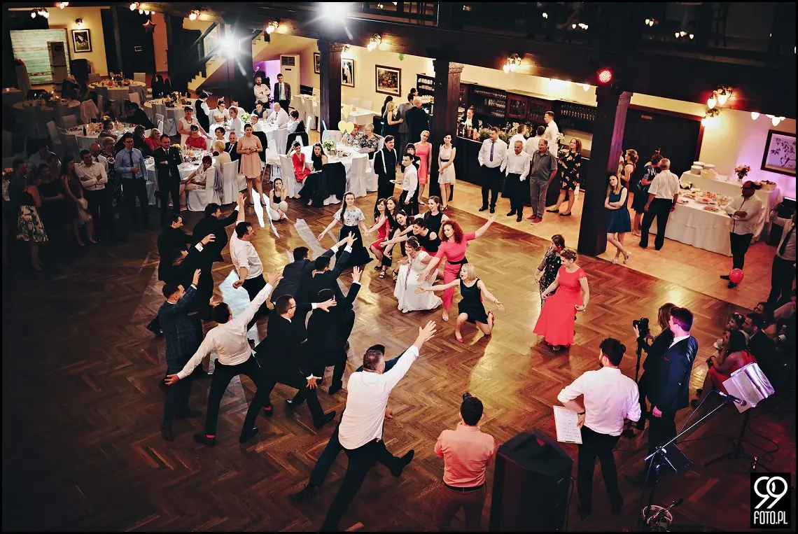 Sala weselna Folwark Zalesie, Reportaż ślubny Wieliczka