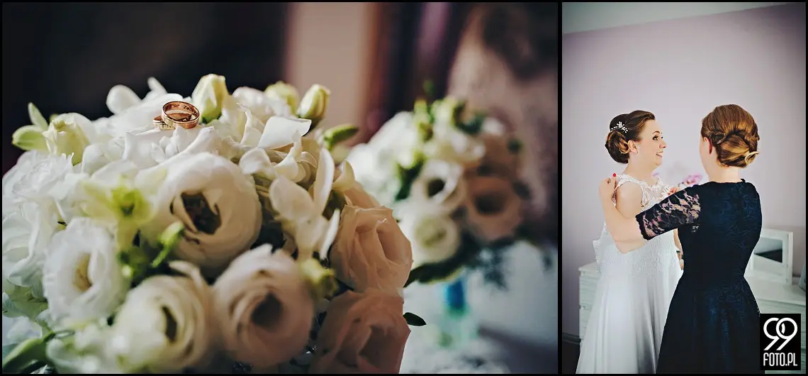 Ślub w Lanckoronie, Restauracja Old Joker Jaroszowice, fotograf na wesele Wadowice