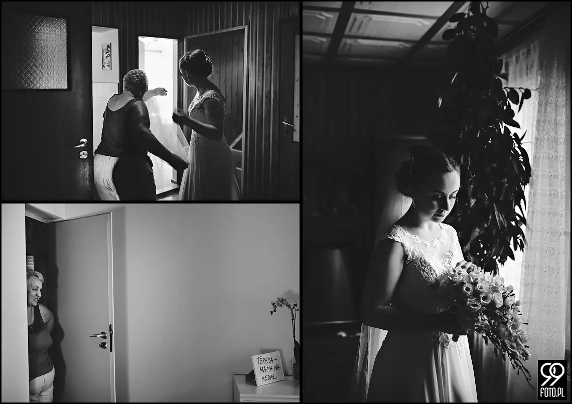 Ślub w Lanckoronie, Restauracja Old Joker Jaroszowice, fotograf na wesele Wadowice