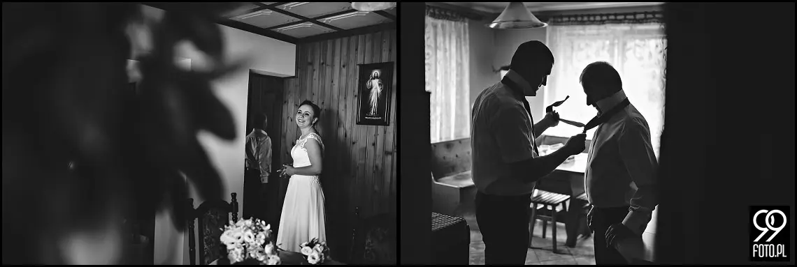 Ślub w Lanckoronie, Restauracja Old Joker Jaroszowice, fotograf na wesele Wadowice