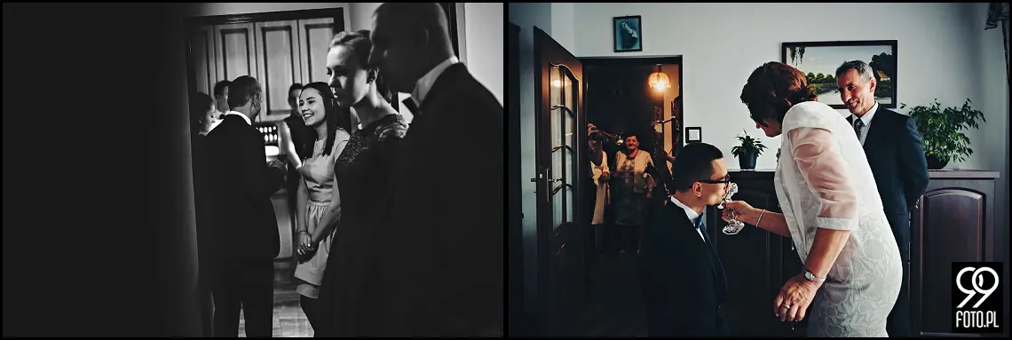 Ślub w Lanckoronie, Restauracja Old Joker Jaroszowice, fotograf na wesele Wadowice