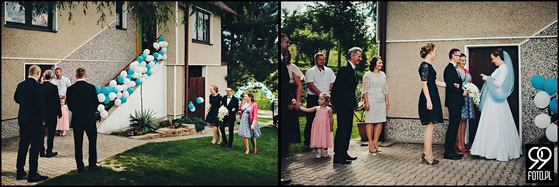 Ślub w Lanckoronie, Restauracja Old Joker Jaroszowice, fotograf na wesele Wadowice