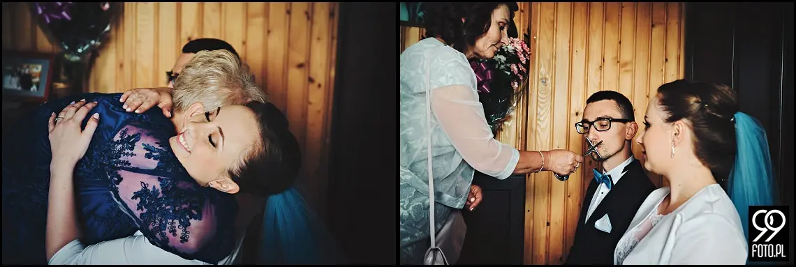 Ślub w Lanckoronie, Restauracja Old Joker Jaroszowice, fotograf na wesele Wadowice