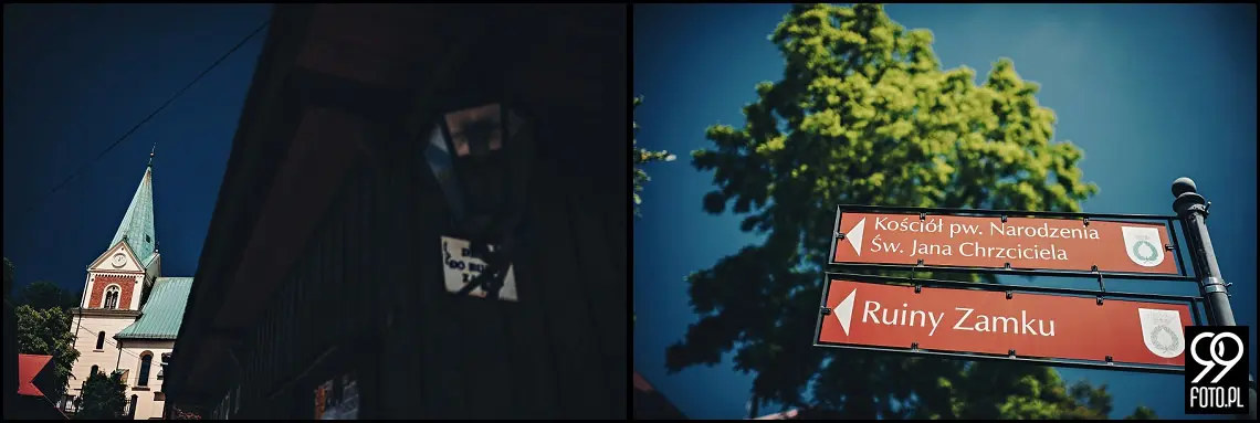 Ślub w Lanckoronie, Restauracja Old Joker Jaroszowice, fotograf na wesele Wadowice