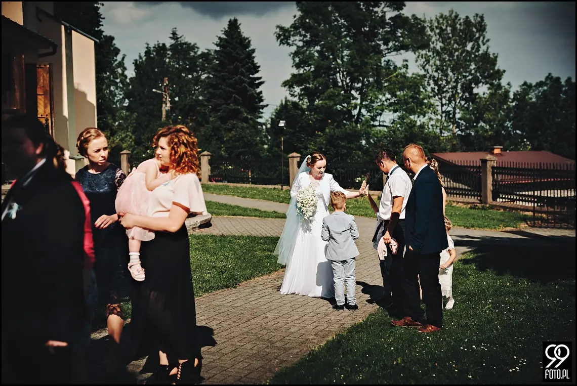 Ślub w Lanckoronie, Restauracja Old Joker Jaroszowice, fotograf na wesele Wadowice