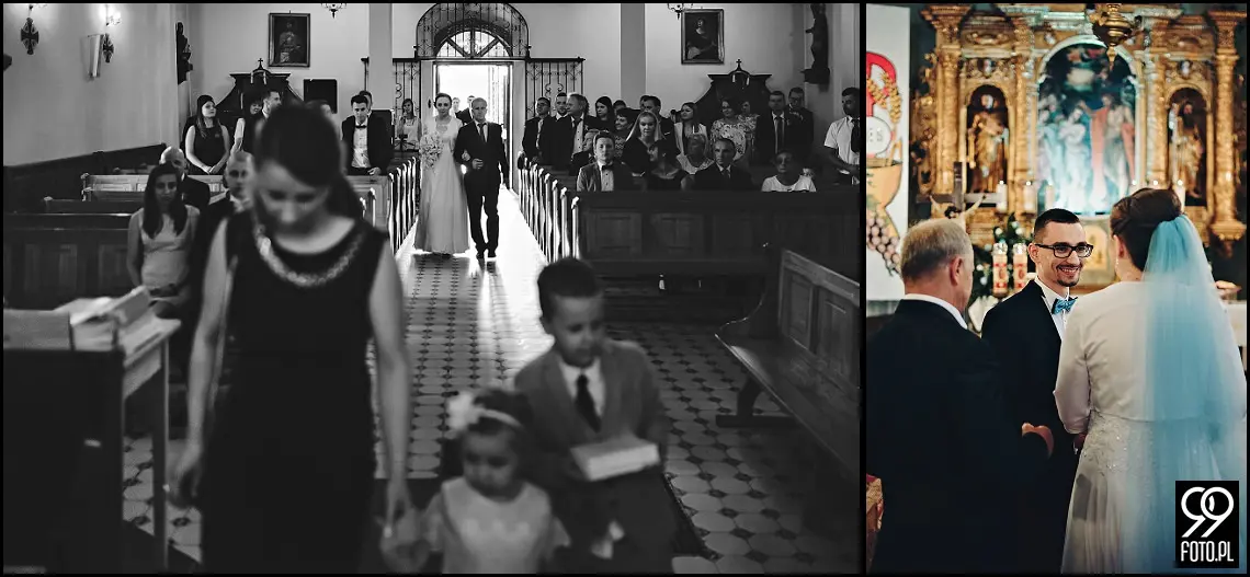 Ślub w Lanckoronie, Restauracja Old Joker Jaroszowice, fotograf na wesele Wadowice