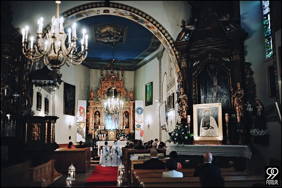 Ślub w Lanckoronie, Restauracja Old Joker Jaroszowice, fotograf na wesele Wadowice