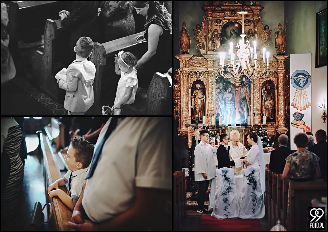 Ślub w Lanckoronie, Restauracja Old Joker Jaroszowice, fotograf na wesele Wadowice