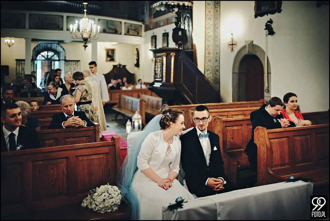 Ślub w Lanckoronie, Restauracja Old Joker Jaroszowice, fotograf na wesele Wadowice