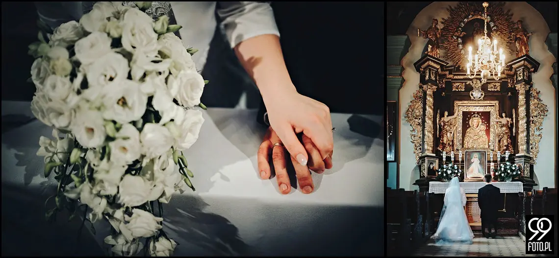 Ślub w Lanckoronie, Restauracja Old Joker Jaroszowice, fotograf na wesele Wadowice