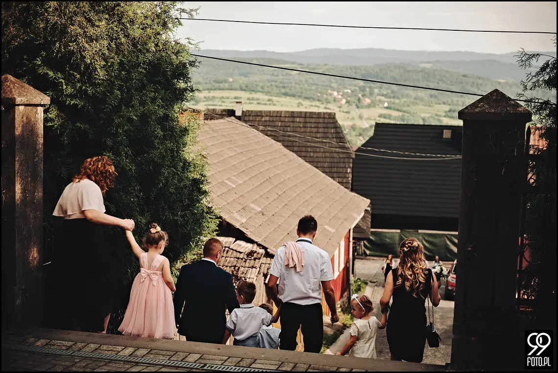 Ślub w Lanckoronie, Restauracja Old Joker Jaroszowice, fotograf na wesele Wadowice