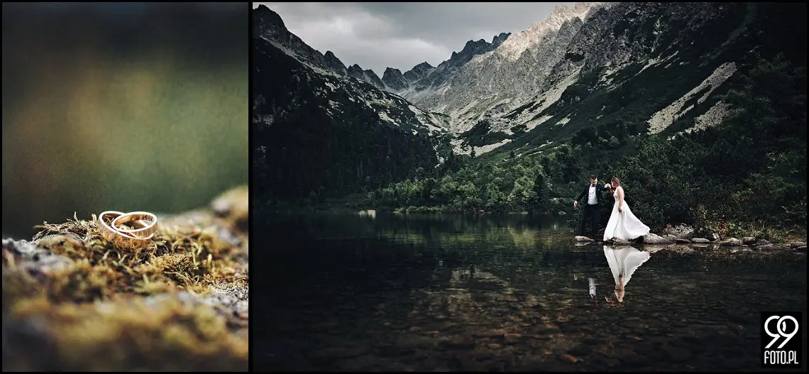 sesja ślubna w tatrach, plener ślubny w górach, miejsce na plener ślubny, ciekawe miejsca na sesję ślubną