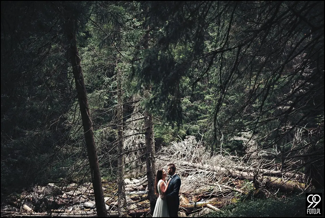 sesja ślubna w tatrach, plener ślubny w górach, miejsce na plener ślubny, ciekawe miejsca na sesję ślubną