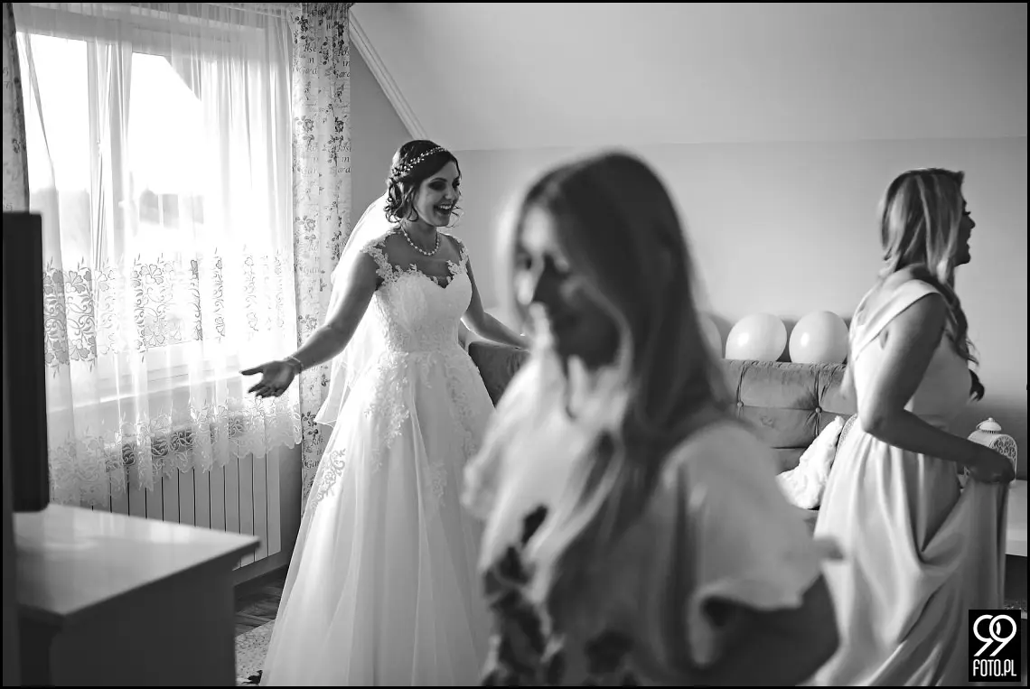 Helada sala weselna, Fotograf ślubny Oświęcim