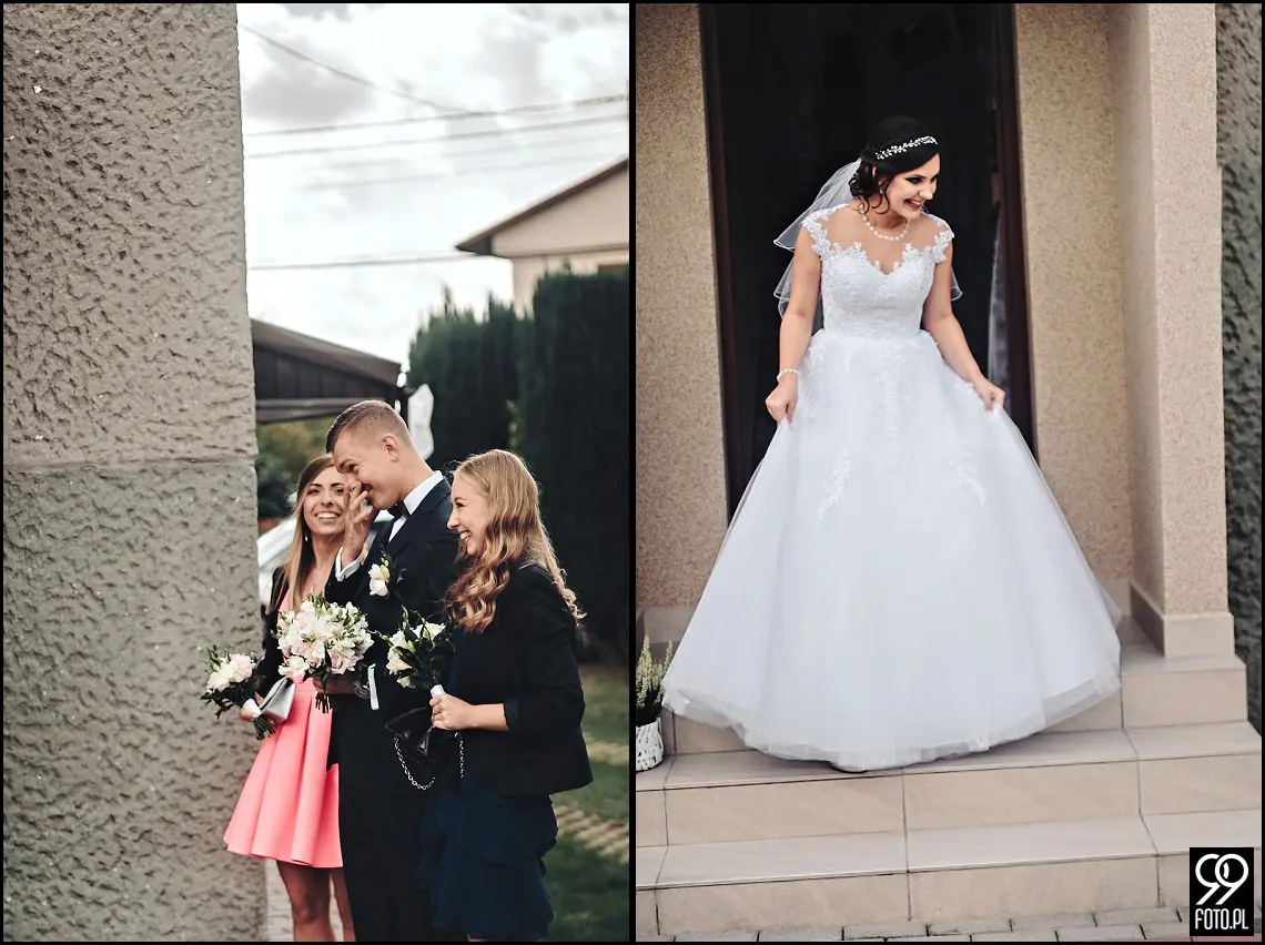 Helada sala weselna, Fotograf ślubny Oświęcim