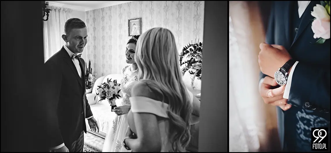 Helada sala weselna, Fotograf ślubny Oświęcim