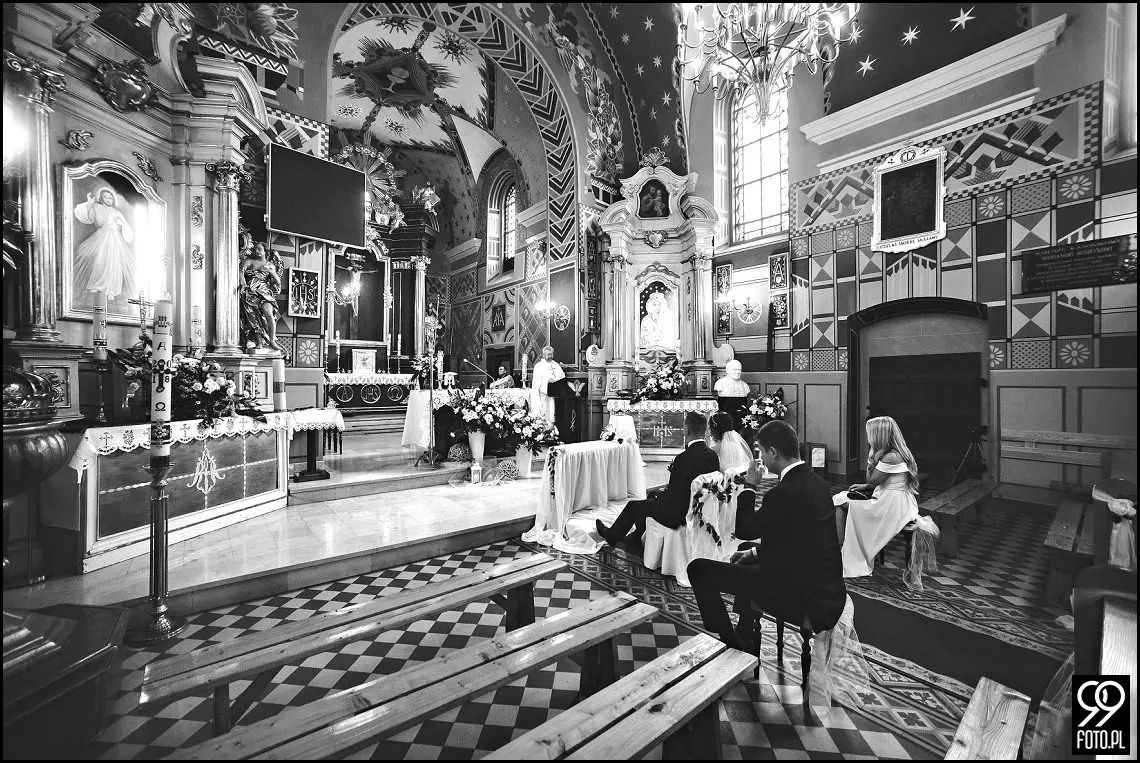 Helada sala weselna, Fotograf ślubny Oświęcim