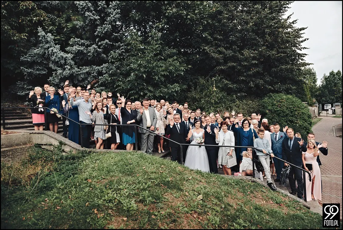 Helada sala weselna, Fotograf ślubny Oświęcim