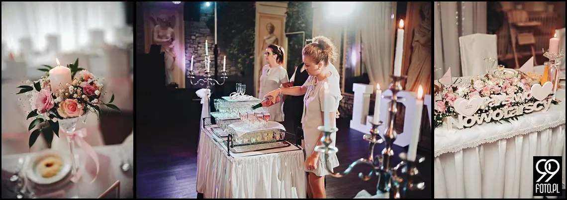 Helada sala weselna, Fotograf ślubny Oświęcim