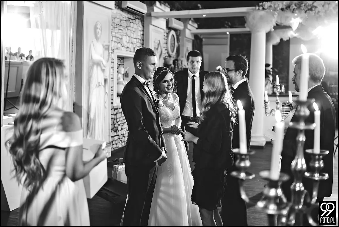 Helada sala weselna, Fotograf ślubny Oświęcim