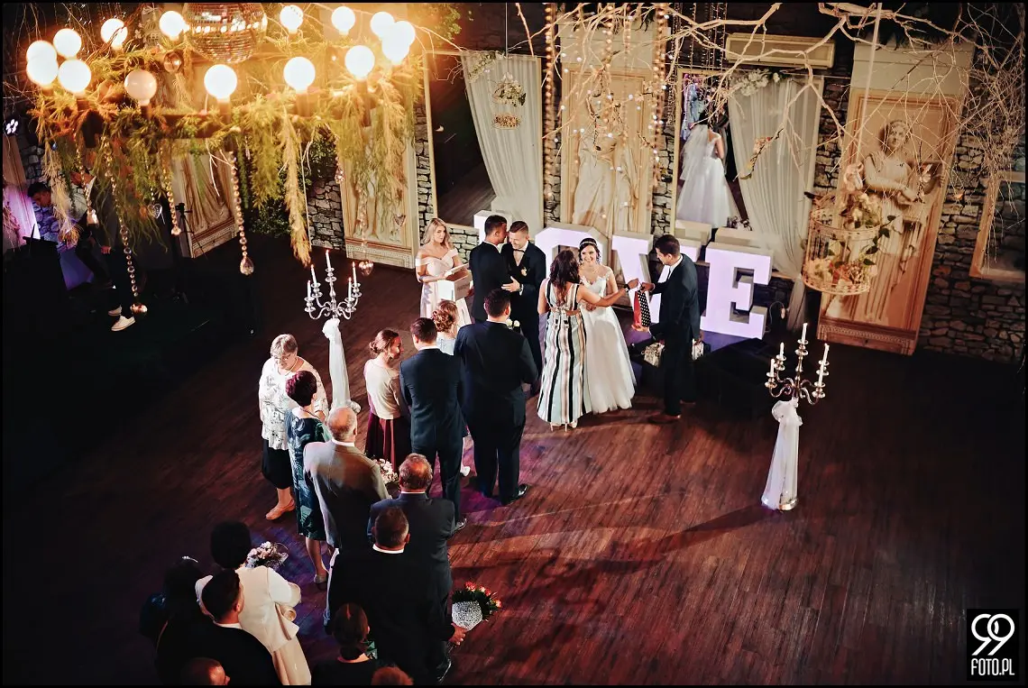 Helada sala weselna, Fotograf ślubny Oświęcim