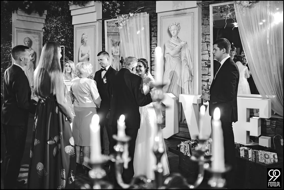 Helada sala weselna, Fotograf ślubny Oświęcim