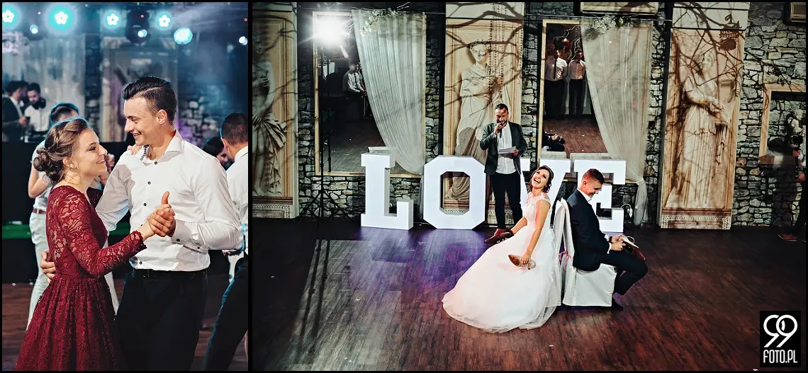 Helada sala weselna, Fotograf ślubny Oświęcim