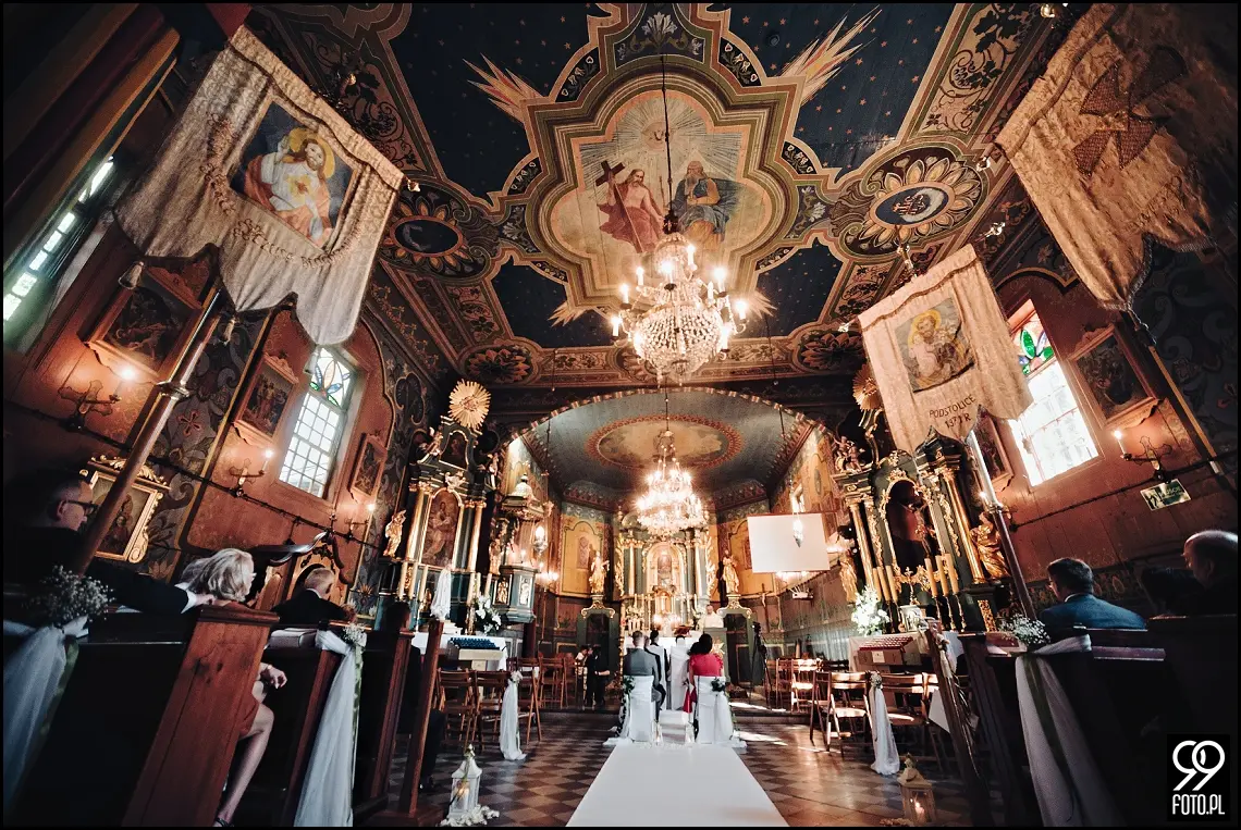 Sala Bankietowa Triana Mogilany, Reportaż ślubny Podstolice, sala weselna okolice Krakowa