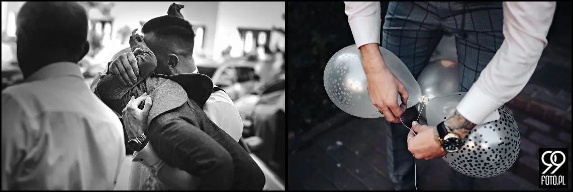 Zielone Wzgórze Koniusza, fotograf ślubny Proszowice, garbus do ślubu