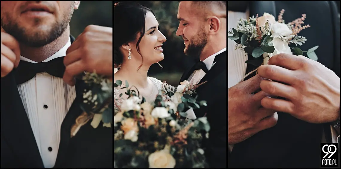 Zielone Wzgórze Koniusza, fotograf ślubny Proszowice, garbus do ślubu