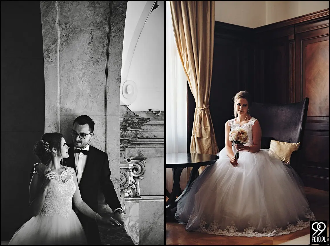 pałac goetzów okocimskich, plener ślubny pomysły, sesja ślubna kraków gdzie, sesja ślubna jesienią