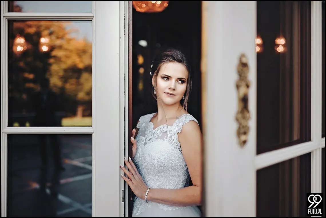 pałac goetzów okocimskich, plener ślubny pomysły, sesja ślubna kraków gdzie, sesja ślubna jesienią