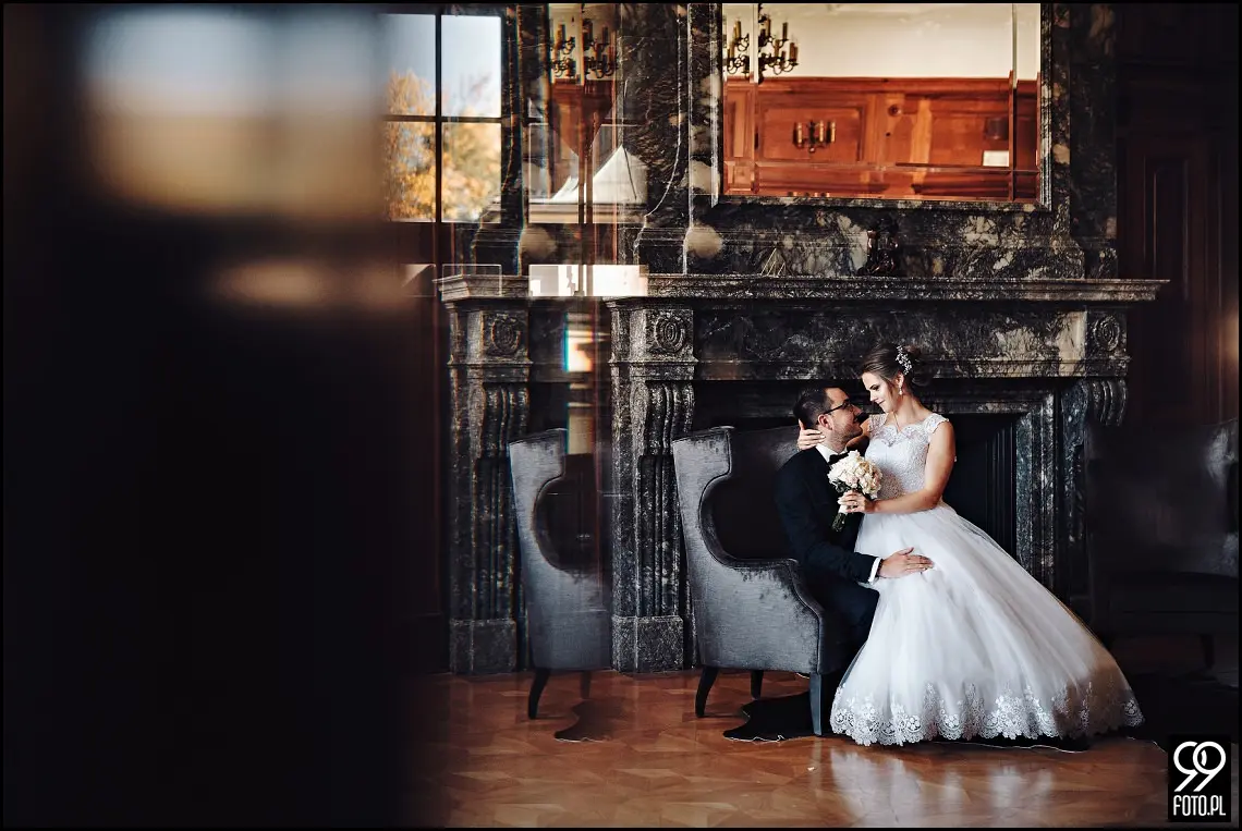 pałac goetzów okocimskich, plener ślubny pomysły, sesja ślubna kraków gdzie, sesja ślubna jesienią