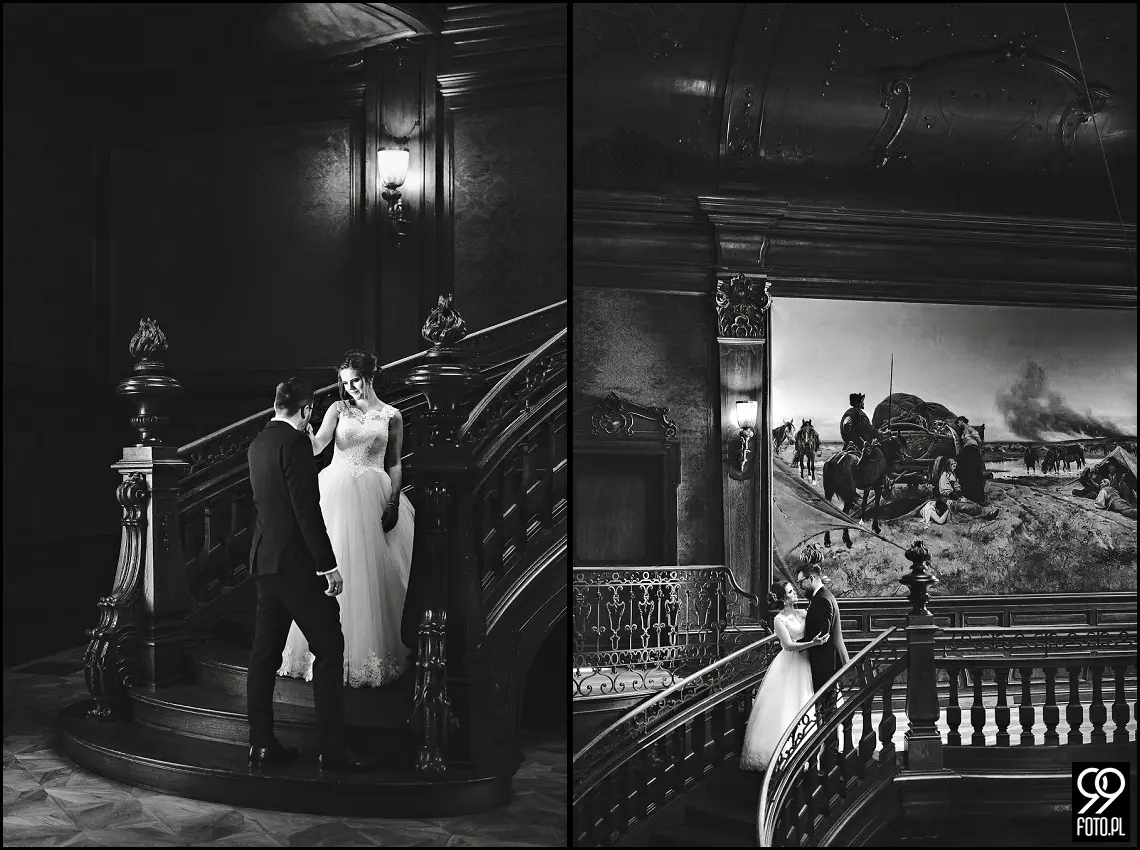 pałac goetzów okocimskich, plener ślubny pomysły, sesja ślubna kraków gdzie, sesja ślubna jesienią