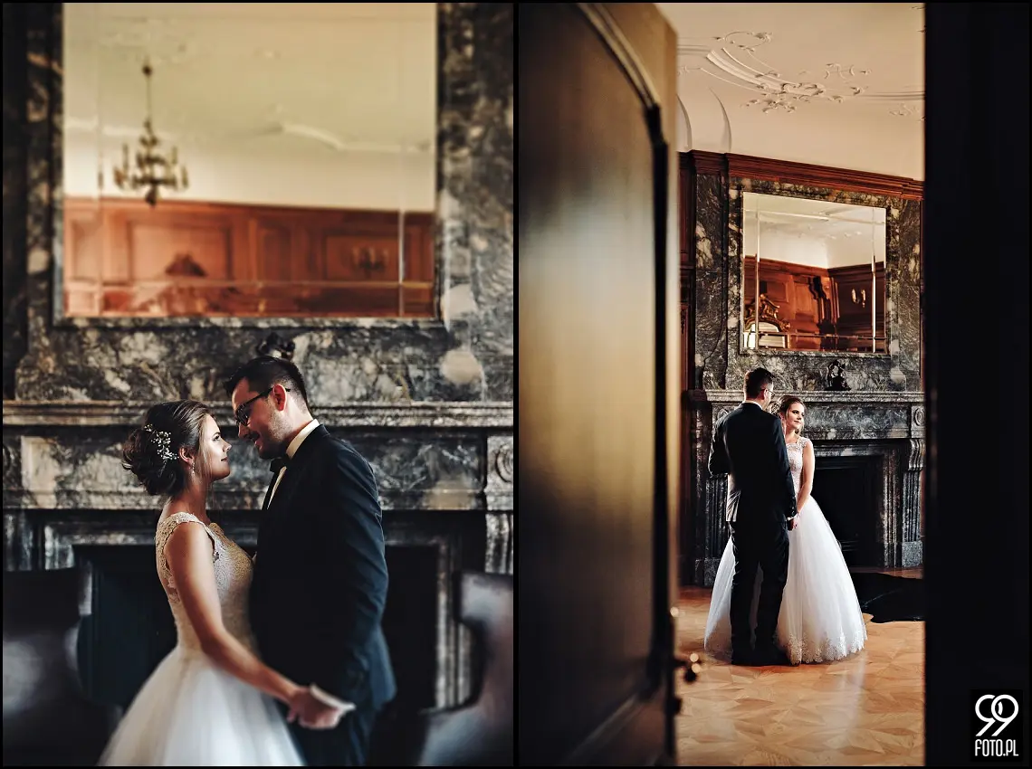 pałac goetzów okocimskich, plener ślubny pomysły, sesja ślubna kraków gdzie, sesja ślubna jesienią