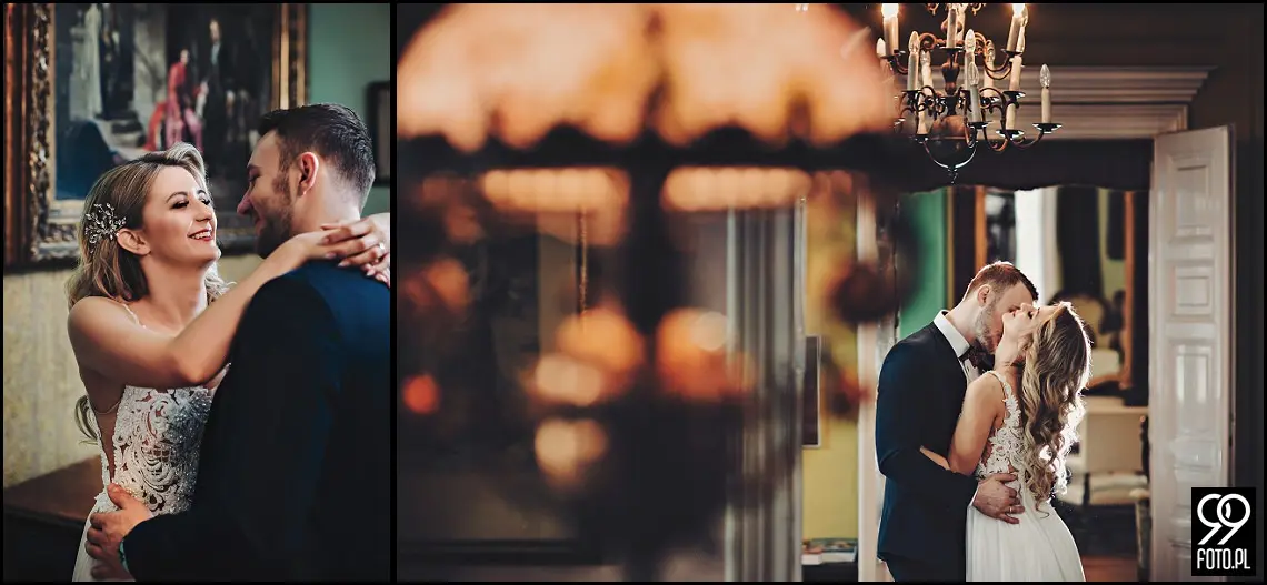 pomysł na sesje zimową, sesja ślubna zimą, miejsce na sesję ślubną w Krakowie