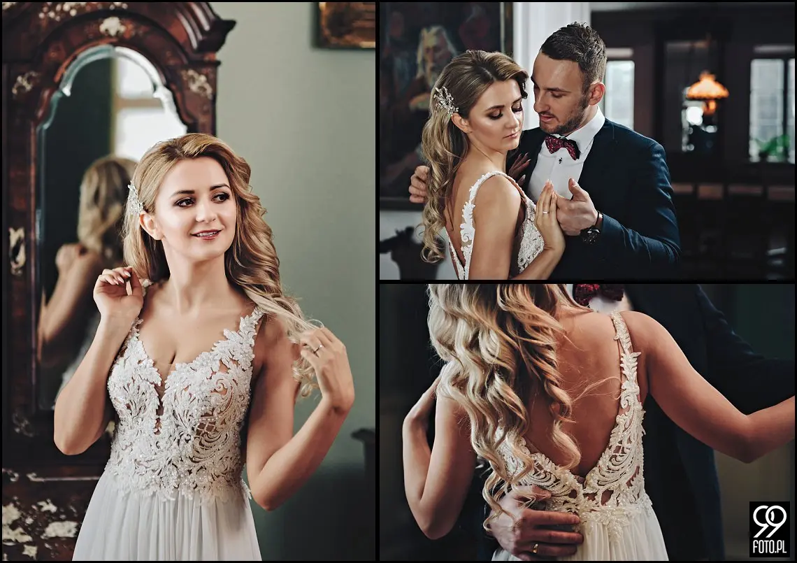 pomysł na sesje zimową, sesja ślubna zimą, miejsce na sesję ślubną w Krakowie