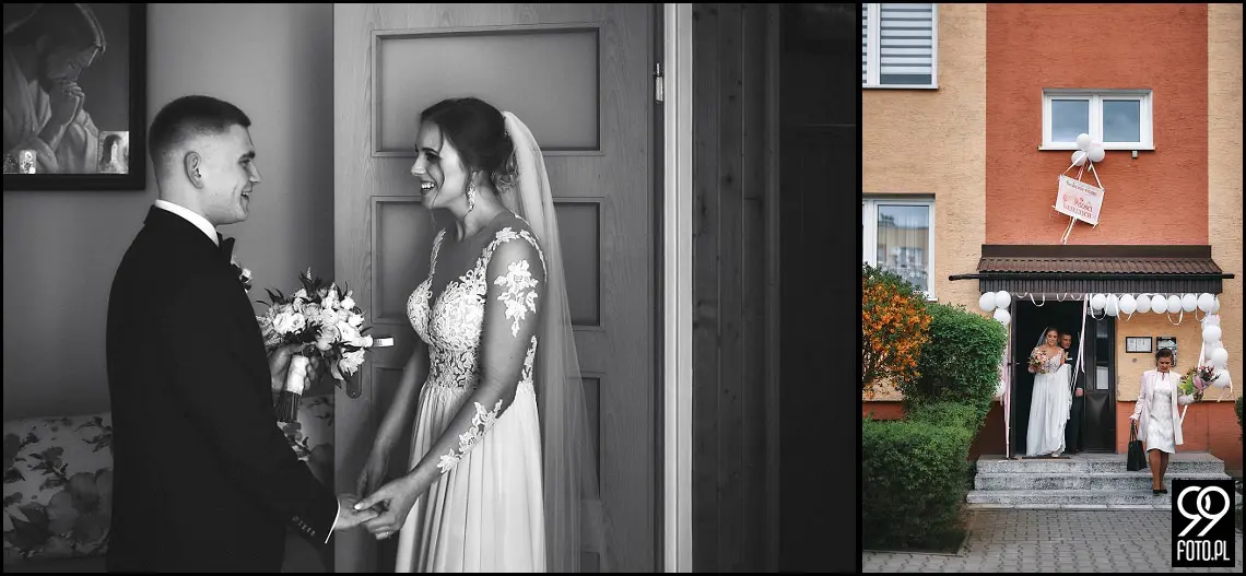 Hotel Junior Skotnicka, dobry fotograf ślubny Skawina, zdjęcia ślubne w Skawinie