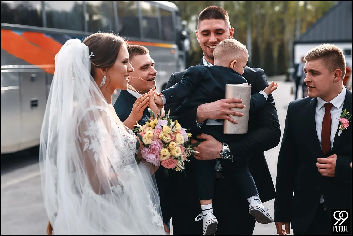 Hotel Junior Skotnicka, dobry fotograf ślubny Skawina, zdjęcia ślubne w Skawinie