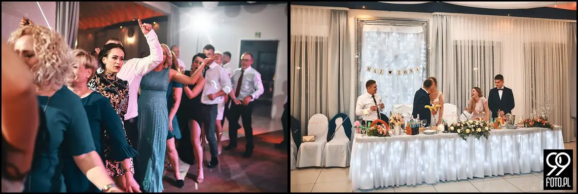 Hotel Junior Skotnicka, dobry fotograf ślubny Skawina, zdjęcia ślubne w Skawinie