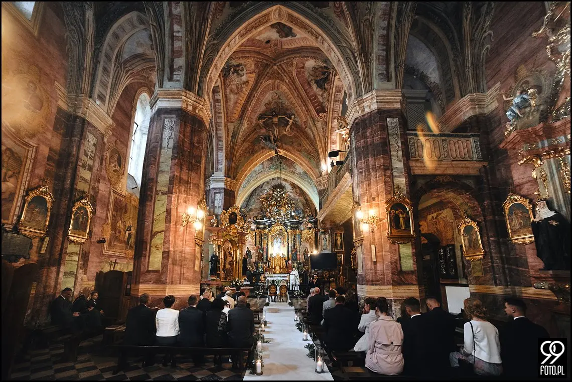 Sala bankietowa Szafrantu, fotografia ślubna Niepołomice