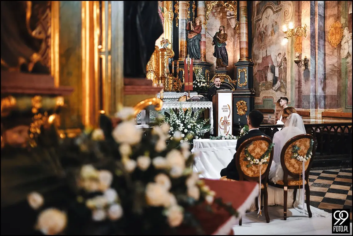 Sala bankietowa Szafrantu, fotografia ślubna Niepołomice