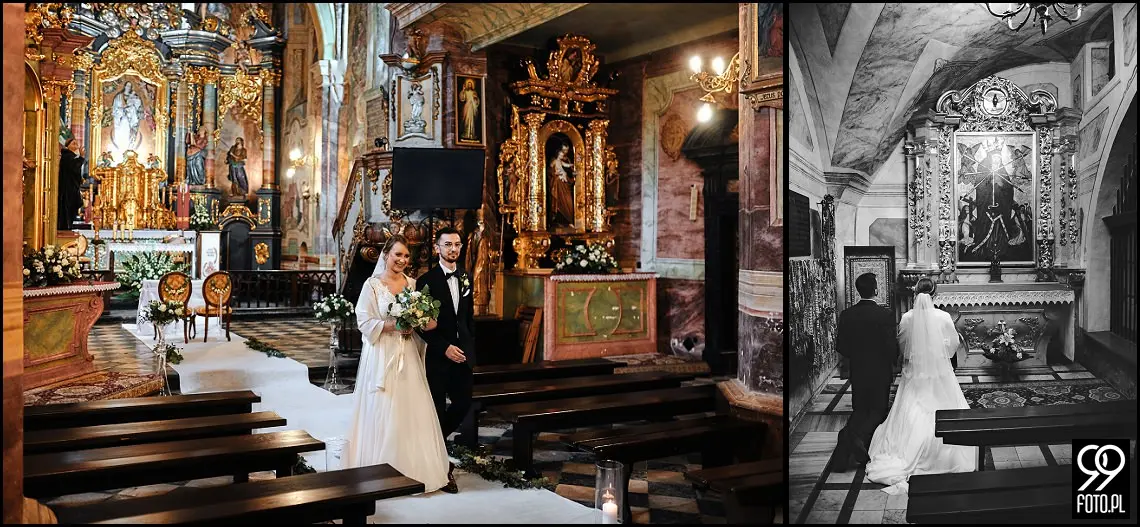 Sala bankietowa Szafrantu, fotografia ślubna Niepołomice