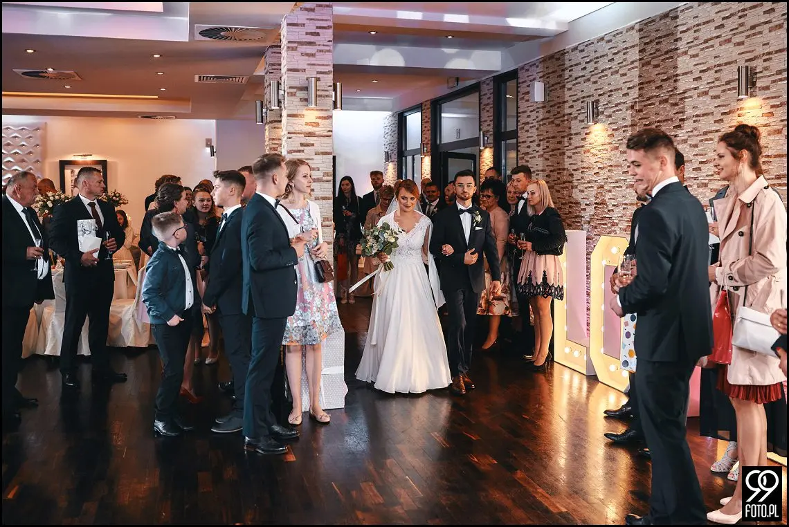 Sala bankietowa Szafrantu, fotografia ślubna Niepołomice