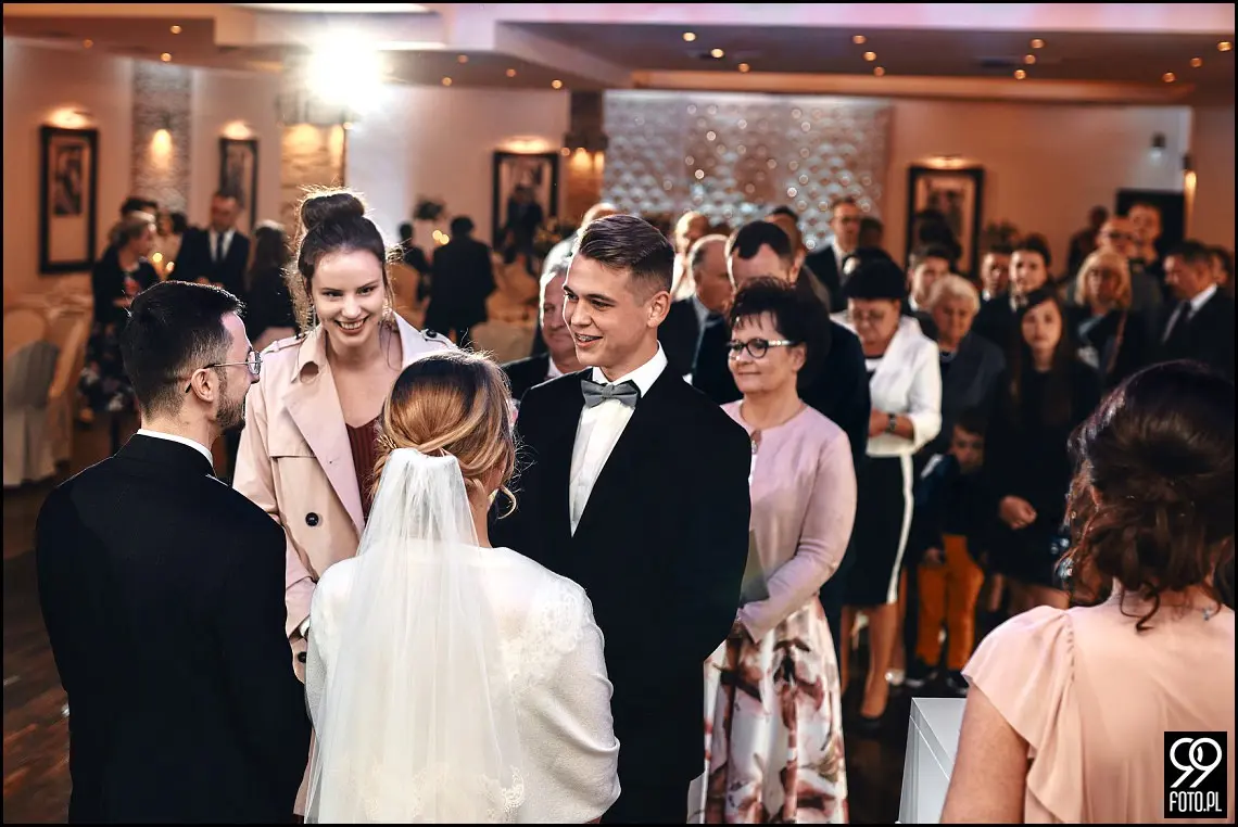 Sala bankietowa Szafrantu, fotografia ślubna Niepołomice