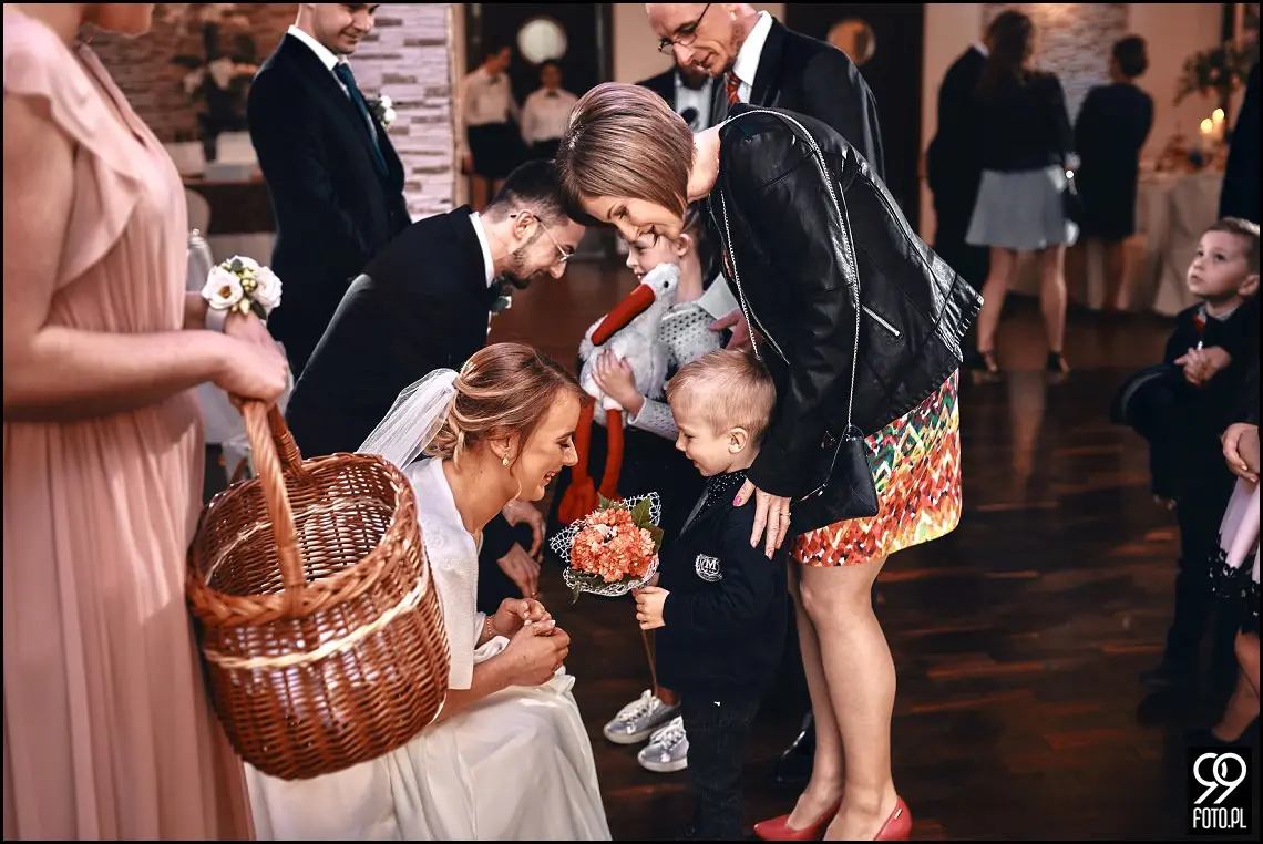Sala bankietowa Szafrantu, fotografia ślubna Niepołomice